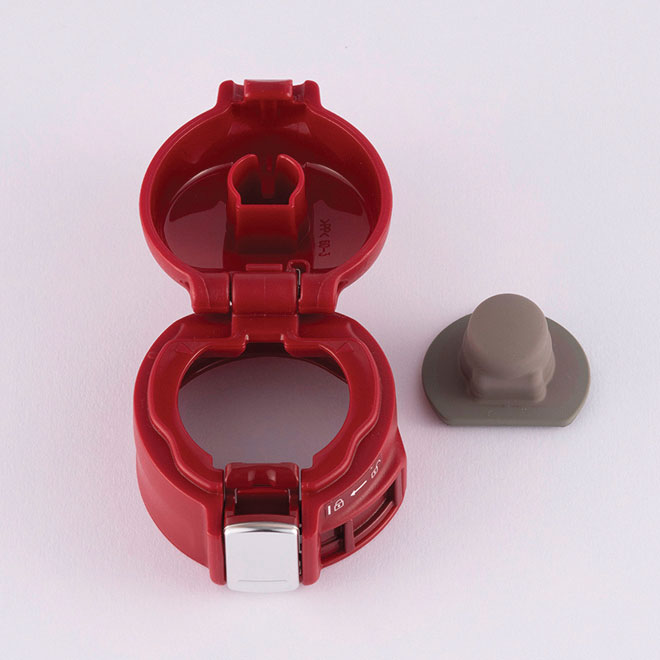 Stopper Cover Set (Red) for SM-SD (-RC) Clear Red **EXCLUDES STOPPER SET Q1